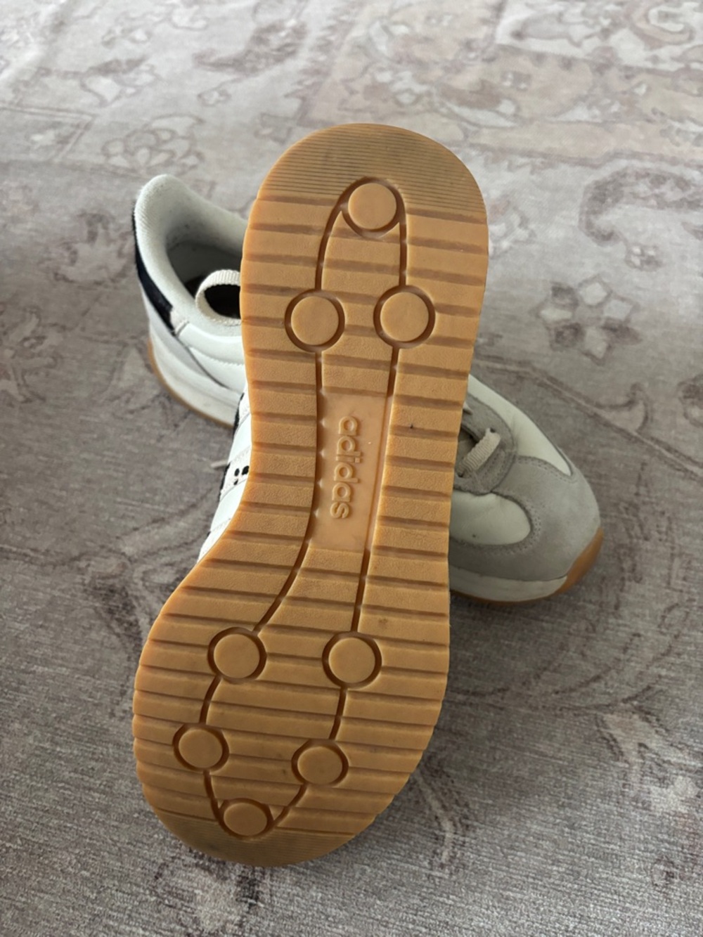 Women's Adidas Cow Print Sneakers - Picture 3 of 5